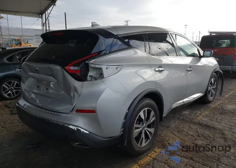 2020 Nissan Murano S Fwd из США, поврежденный, VIN 5N1AZ2AJ1LN166527